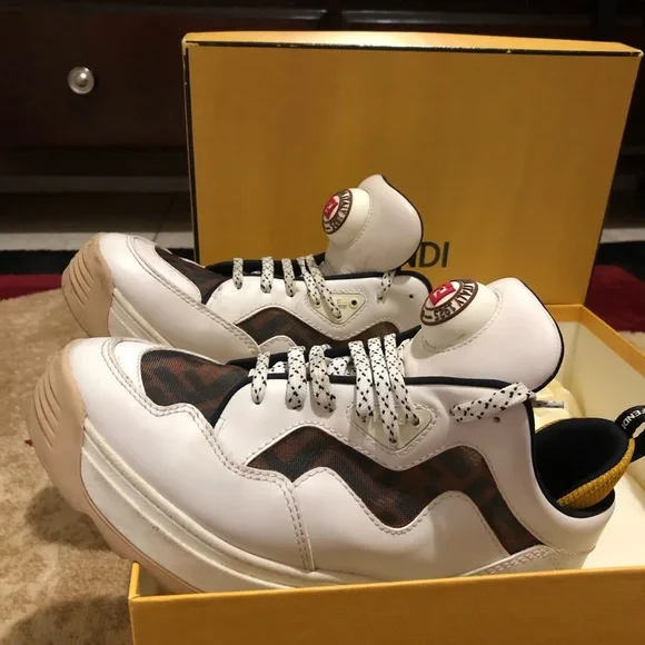 Authentic Fendi T-Rex Sneakers - Picture 4 of 13